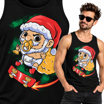 TANK TOP ŚWIĄTECZNY BABY SANTA